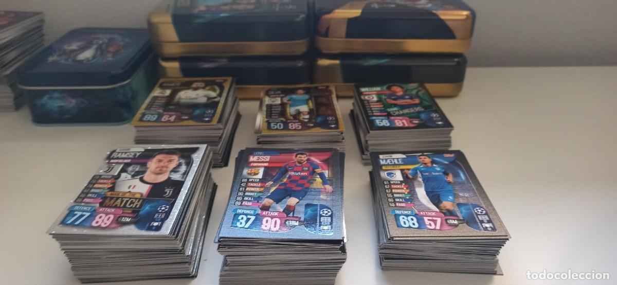 Cromos de f&uacute;tbol: 450 Cromos Topps Match Attax 19 20 2019 2020 Messi Barcelona Real Madrid