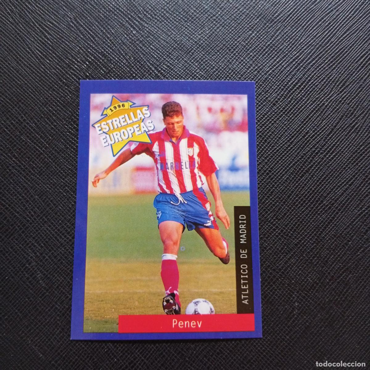 Cromos de f&uacute;tbol: 50 PENEV AT MADRID PANINI ESTRELLAS EUROPEAS 1996 CROMO FUTBOL 96 - A28 PG298