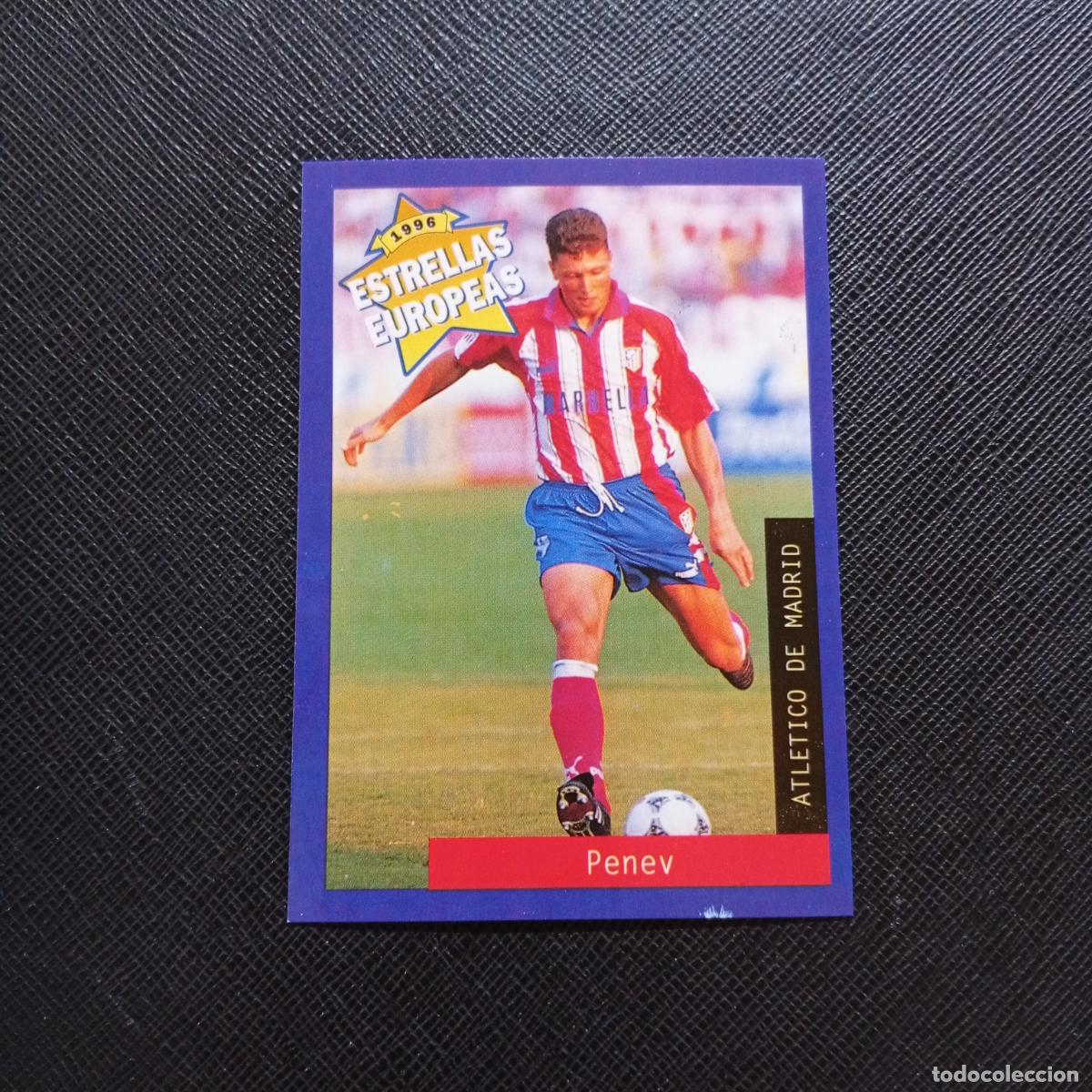 Cromos de f&uacute;tbol: 50 PENEV AT MADRID PANINI ESTRELLAS EUROPEAS 1996 CROMO FUTBOL 96 - A28 PG307