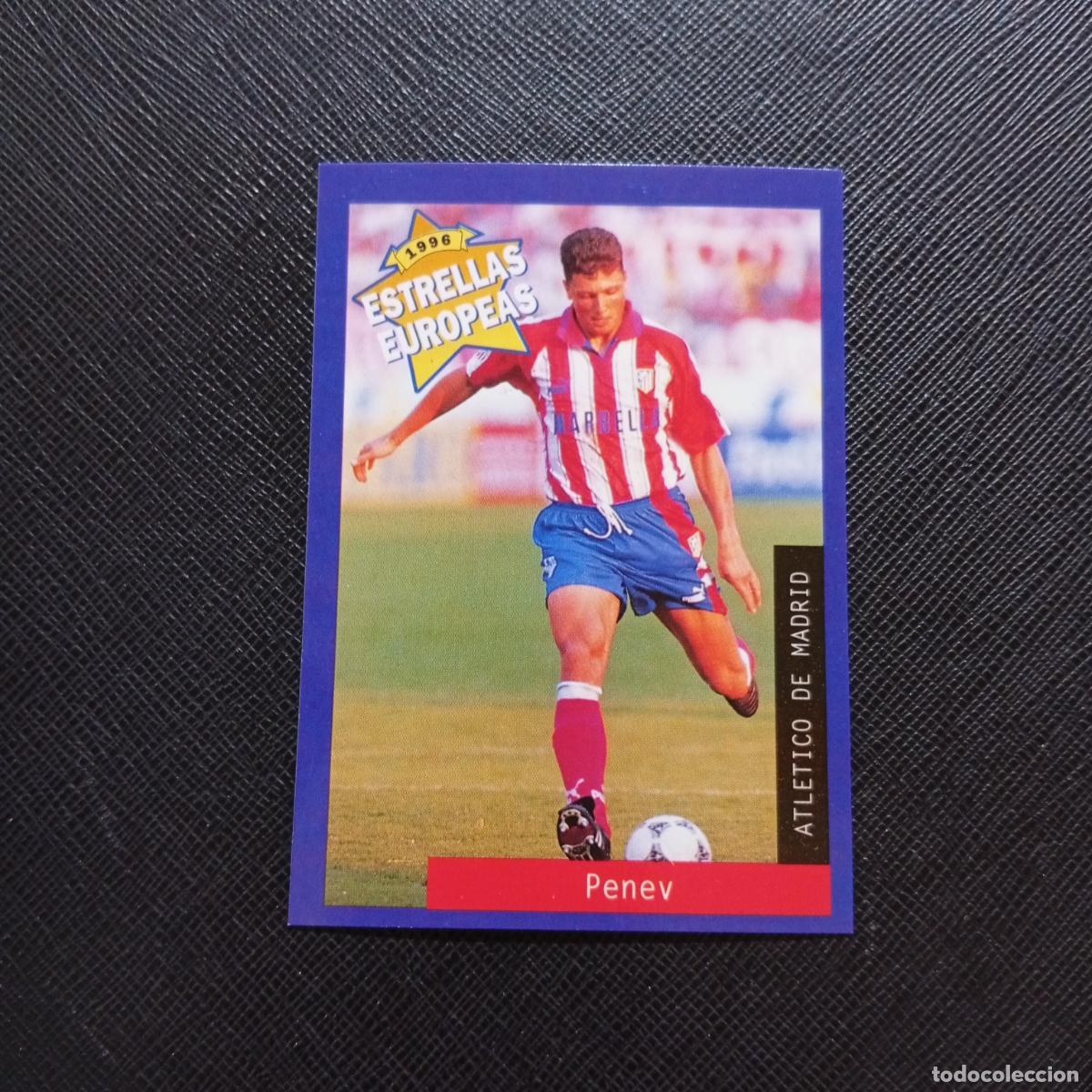 Cromos de f&uacute;tbol: 50 PENEV AT MADRID PANINI ESTRELLAS EUROPEAS 1996 CROMO FUTBOL 96 - A28 PG316