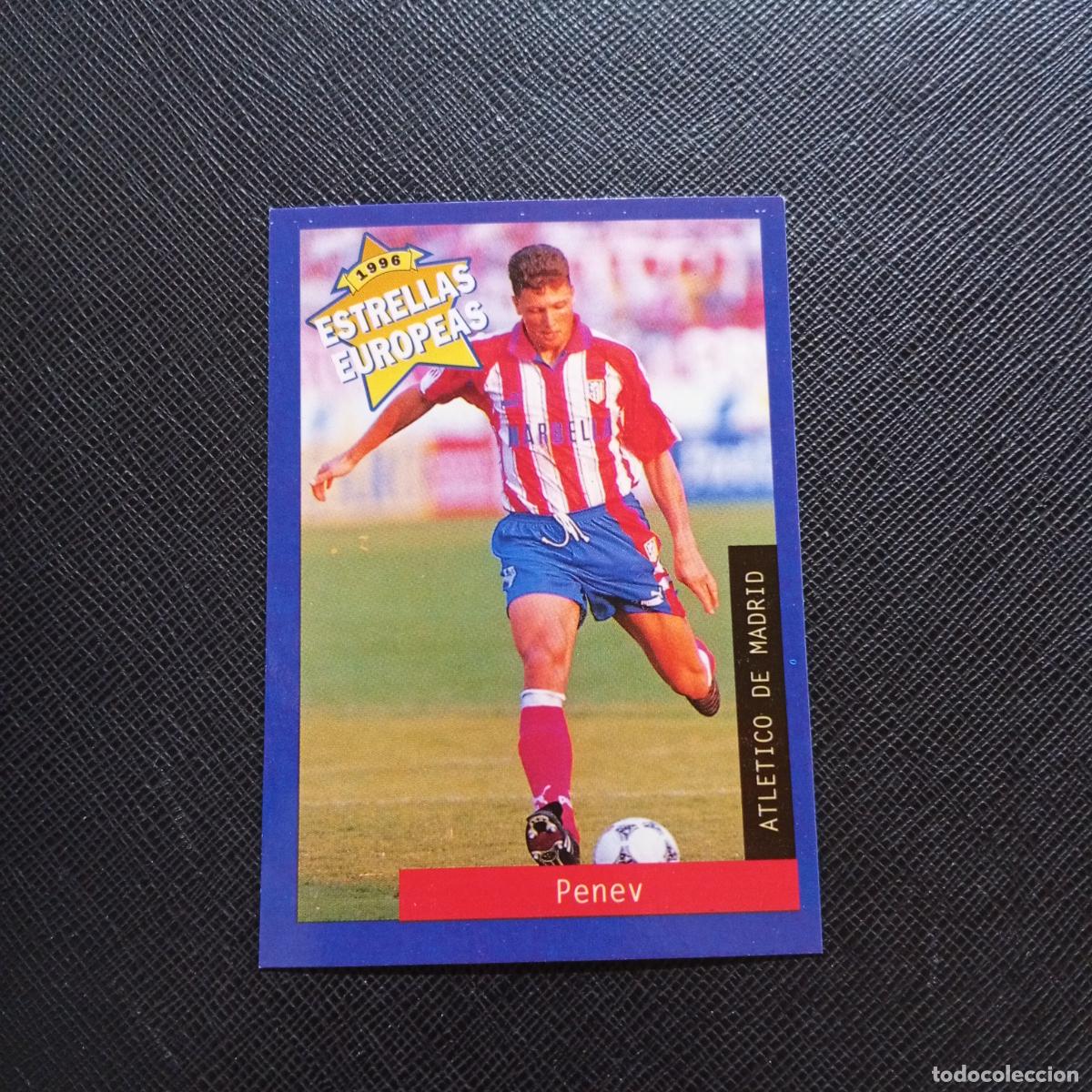 Cromos de f&uacute;tbol: 50 PENEV AT MADRID PANINI ESTRELLAS EUROPEAS 1996 CROMO FUTBOL 96 - A28 PG325