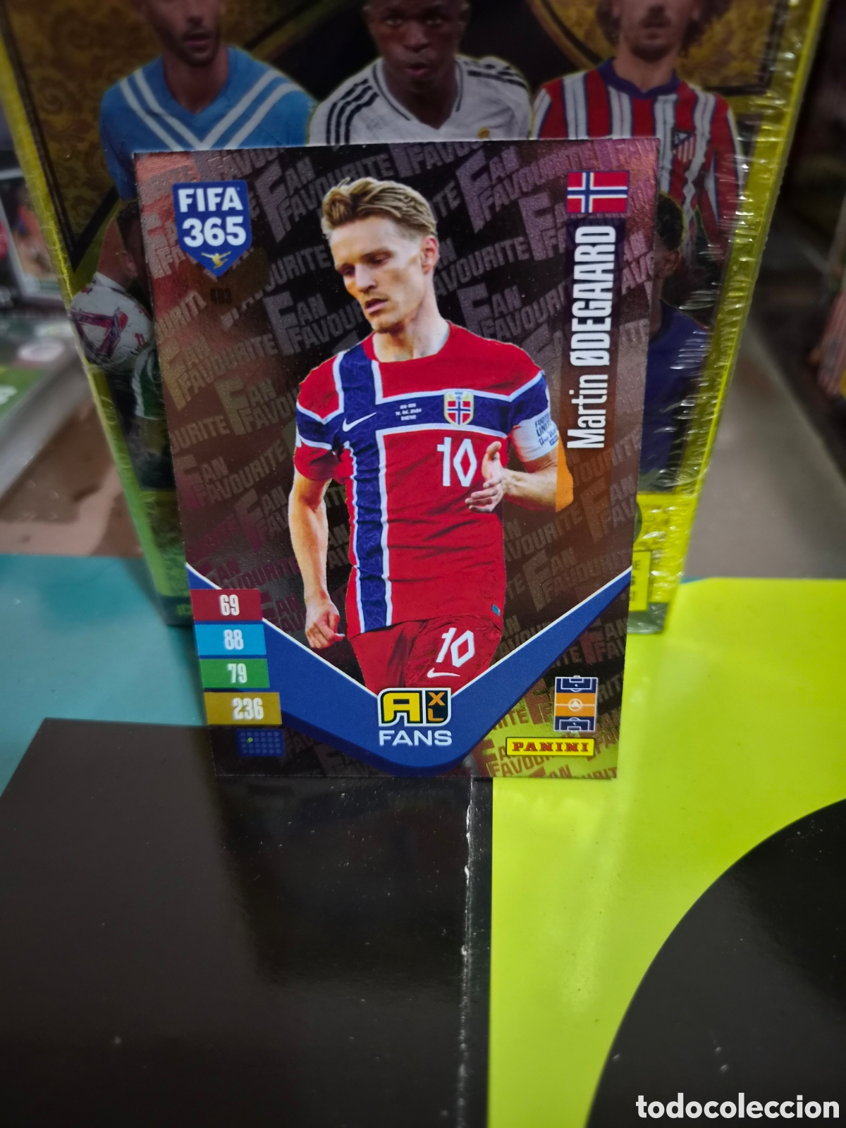 Cromos de f&uacute;tbol: N&deg;403 Fans &Oslash;degaard FIFA 365 2027