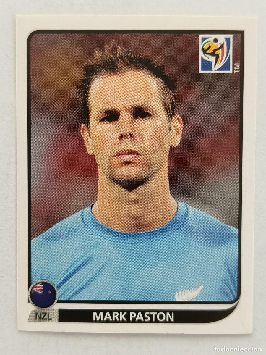 Cromos de f&uacute;tbol: #450 MARK PASTON (NUEVA ZELANDA) MUNDIAL SUDAFRICA 2010 PANINI