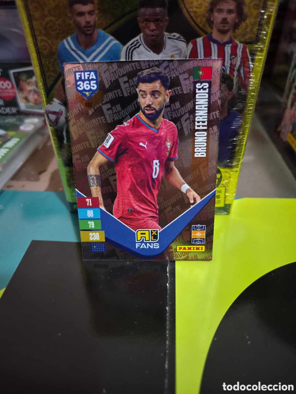 Cromos de f&uacute;tbol: N&deg;405 Fans Bruno Fernandes FIFA 365 2027