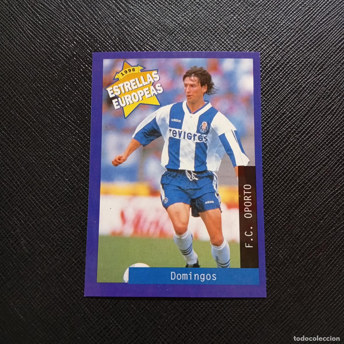 Cromos de f&uacute;tbol: 32 DOMINGOS OPORTO PANINI ESTRELLAS EUROPEAS 1996 CROMO FUTBOL 96 - A28 PG316