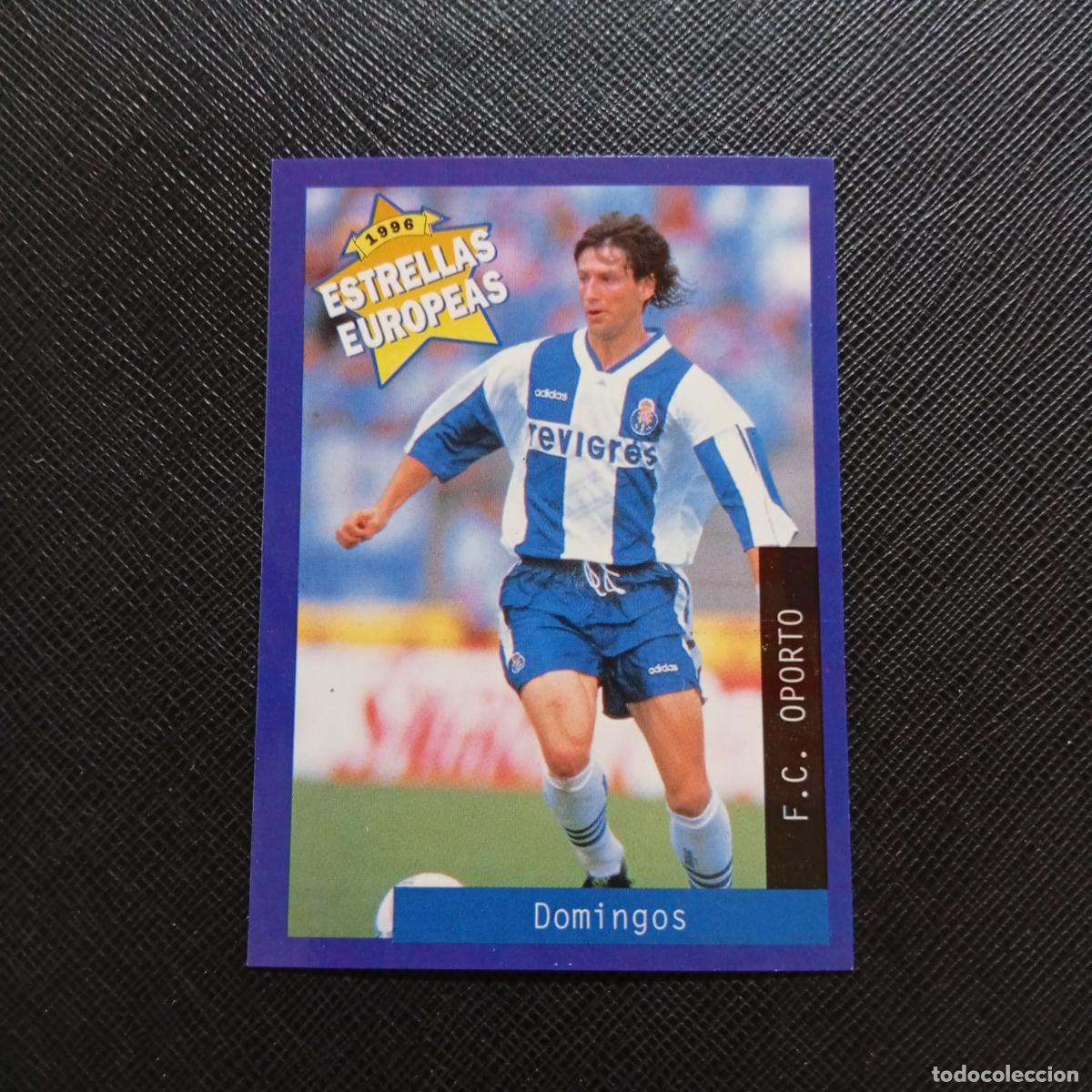Cromos de f&uacute;tbol: 32 DOMINGOS OPORTO PANINI ESTRELLAS EUROPEAS 1996 CROMO FUTBOL 96 - A28 PG325