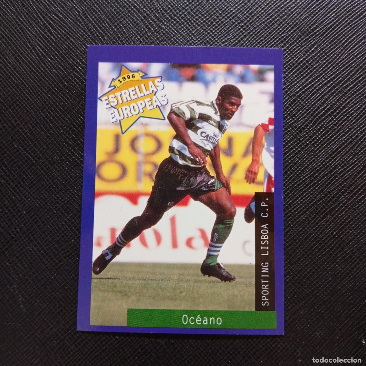 Cromos de f&uacute;tbol: 84 OCEANO SPORTING LISBOA PANINI ESTRELLAS EUROPEAS 1996 CROMO FUTBOL 96 - A28 PG325