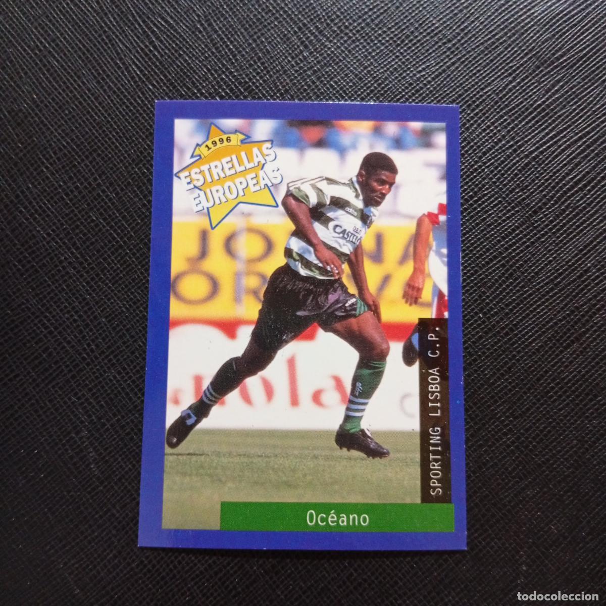Cromos de f&uacute;tbol: 84 OCEANO SPORTING LISBOA PANINI ESTRELLAS EUROPEAS 1996 CROMO FUTBOL 96 - A28 PG325 B