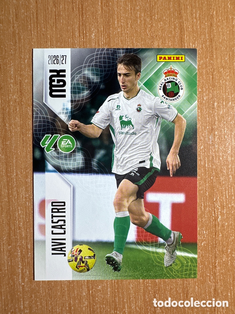 Cromos de f&uacute;tbol: 277 JAVI CASTRO RACING MEGACRACKS 2026 2027 (MGK 26 27)