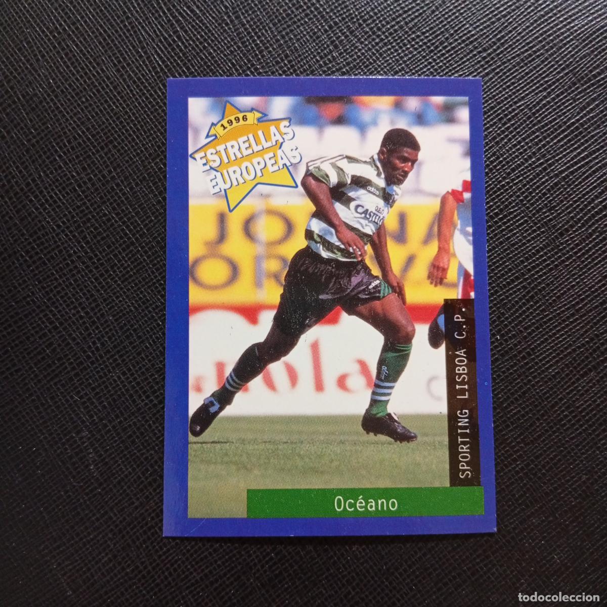 Cromos de f&uacute;tbol: 84 OCEANO SPORTING LISBOA PANINI ESTRELLAS EUROPEAS 1996 CROMO FUTBOL 96 - A28 PG334
