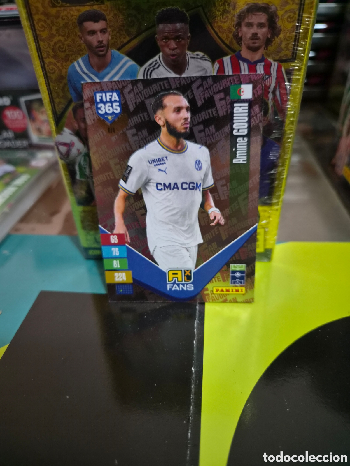 Cromos de f&uacute;tbol: N&deg;414 Fans Gouiri FIFA 365 2027