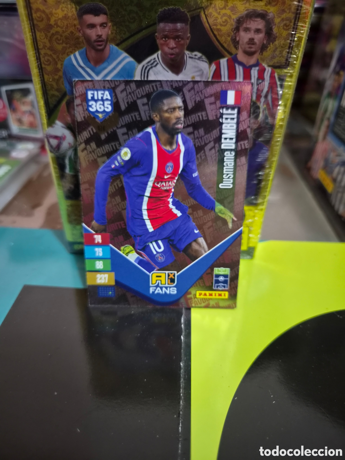 Cromos de f&uacute;tbol: N&deg;317 Fans Dembele FIFA 365 2027
