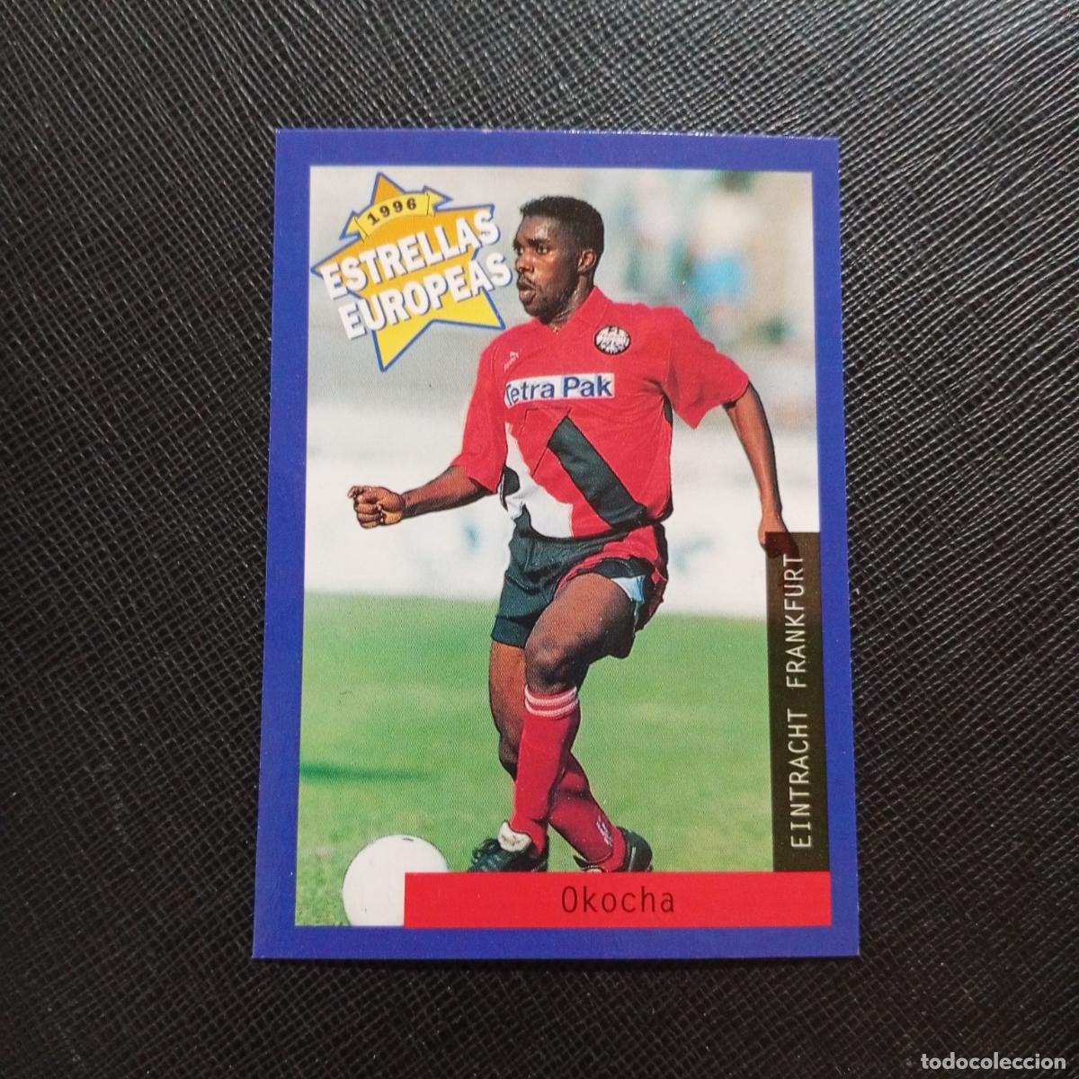 Cromos de f&uacute;tbol: 78 OKOCHA FRANKFURT PANINI ESTRELLAS EUROPEAS 1996 CROMO FUTBOL 96 - A28 PG343