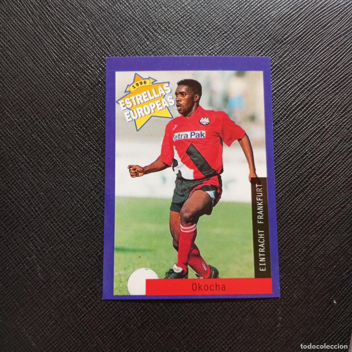 Cromos de f&uacute;tbol: 78 OKOCHA FRANKFURT PANINI ESTRELLAS EUROPEAS 1996 CROMO FUTBOL 96 - A28 PG343 B