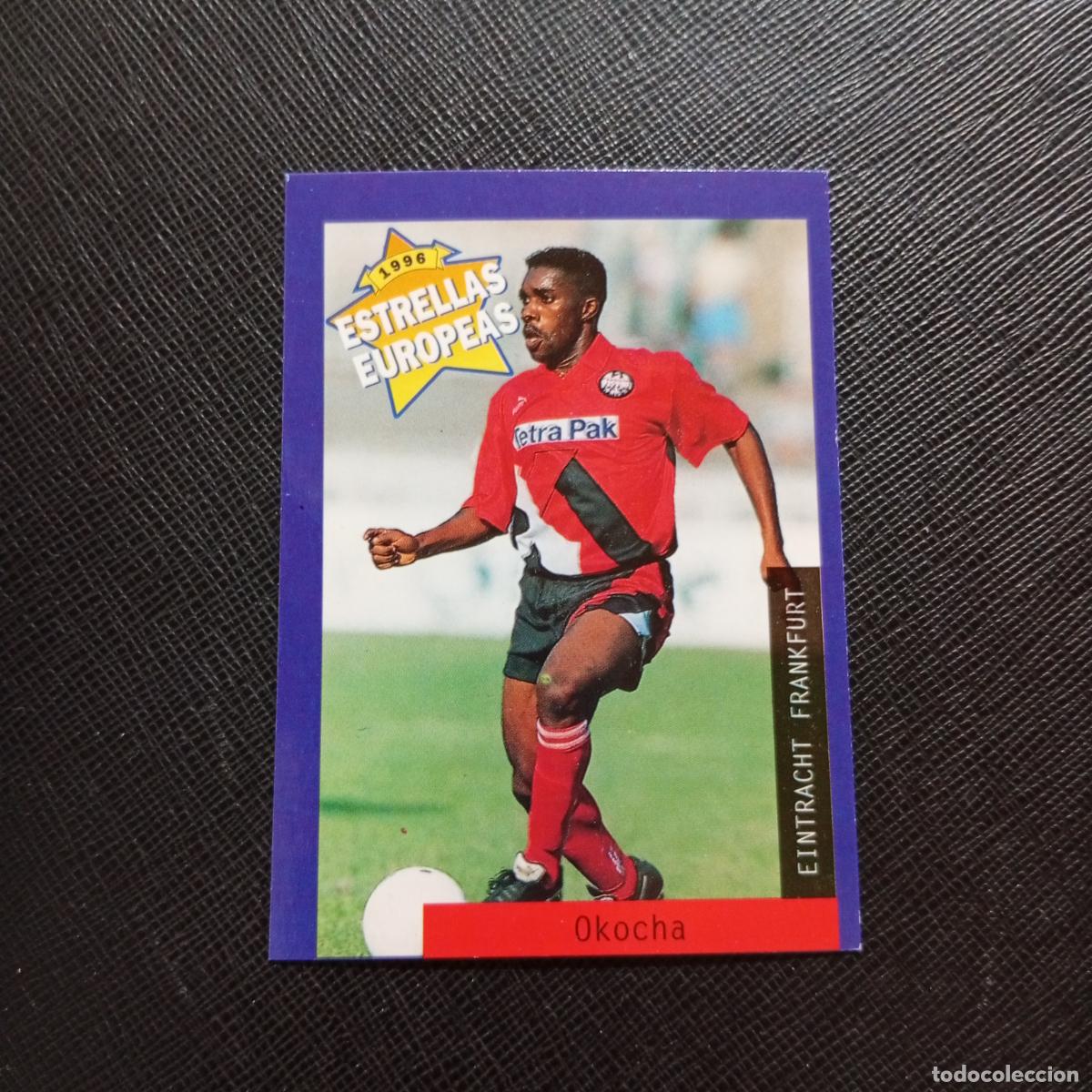 Cromos de f&uacute;tbol: 78 OKOCHA FRANKFURT PANINI ESTRELLAS EUROPEAS 1996 CROMO FUTBOL 96 - A28 PG352