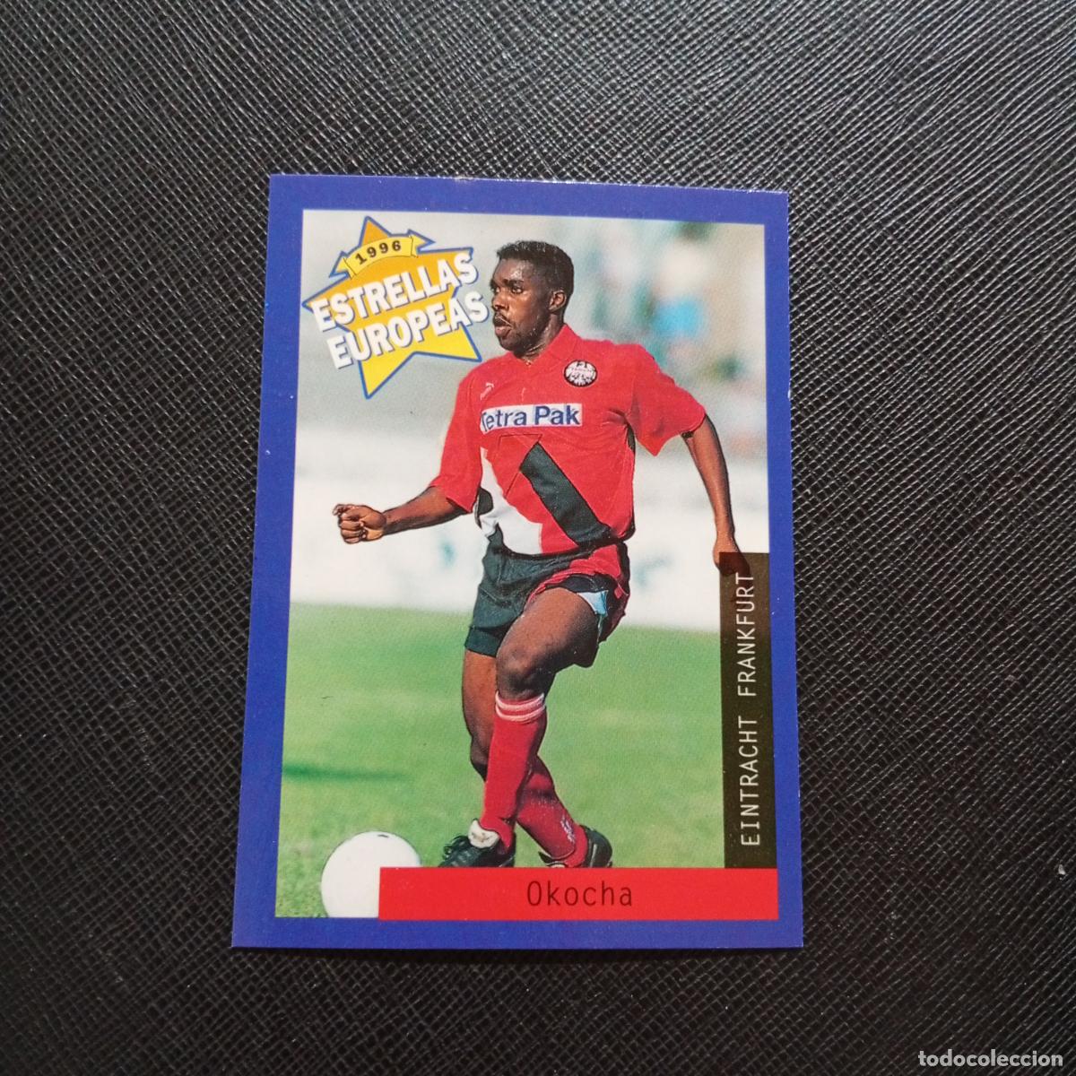 Cromos de f&uacute;tbol: 78 OKOCHA FRANKFURT PANINI ESTRELLAS EUROPEAS 1996 CROMO FUTBOL 96 - A28 PG352 B