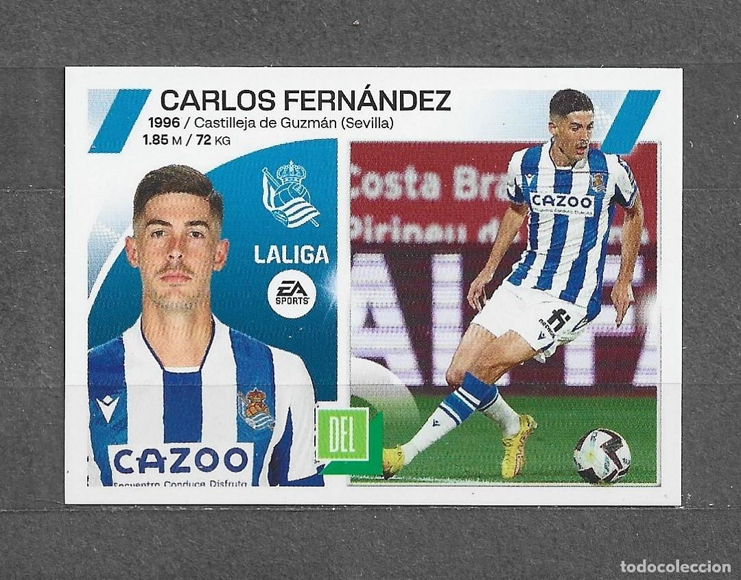 Cromos de f&uacute;tbol: Liga este 23/24 - Carlos Fern&aacute;ndez - N&ordm; 19b - Real Sociedad