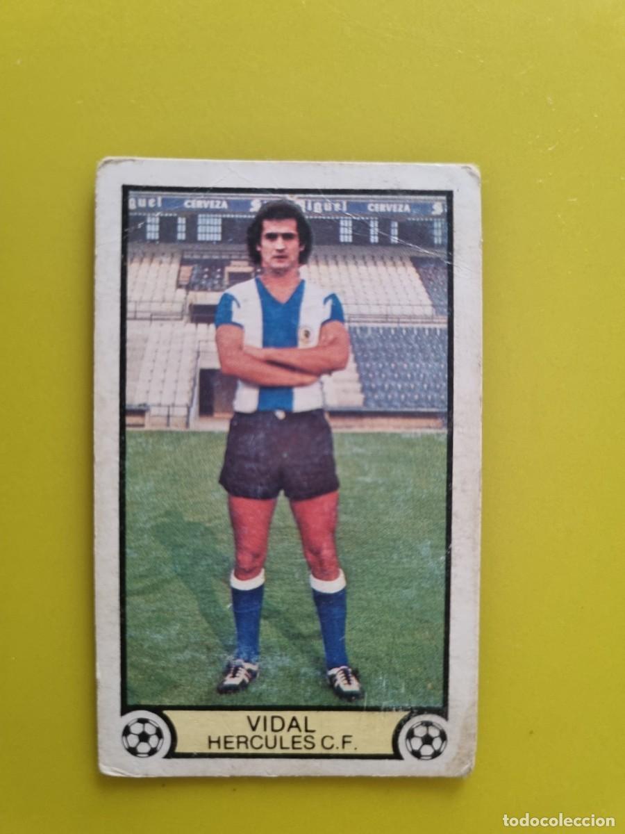 Cromos de f&uacute;tbol: CROMO LIGA ESTE 79 80 1979 1980 NUNCA PEGADO SIN PEGAR VIDAL HERCULES CF AR1026