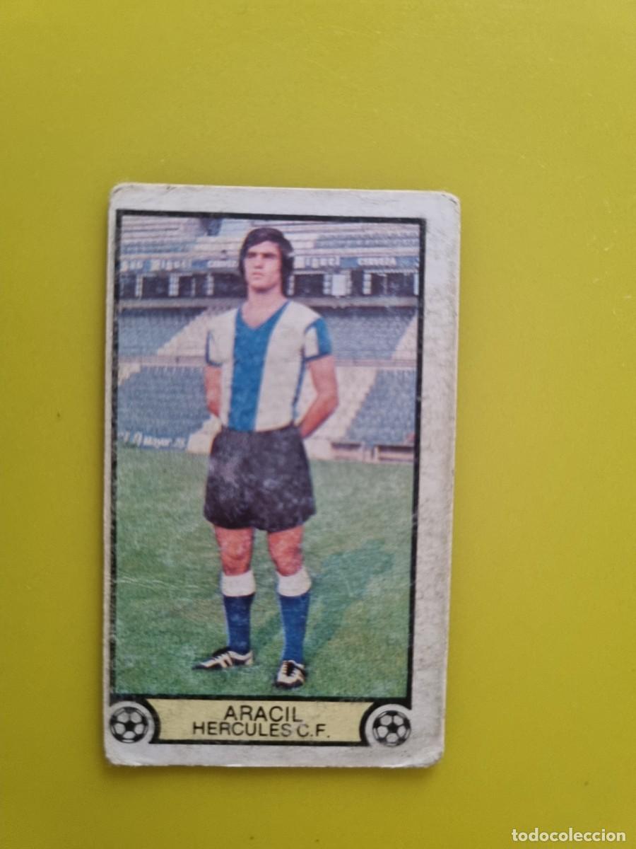 Cromos de f&uacute;tbol: CROMO LIGA ESTE 79 80 1979 1980 NUNCA PEGADO SIN PEGAR ARACIL HERCULES CF AR1026