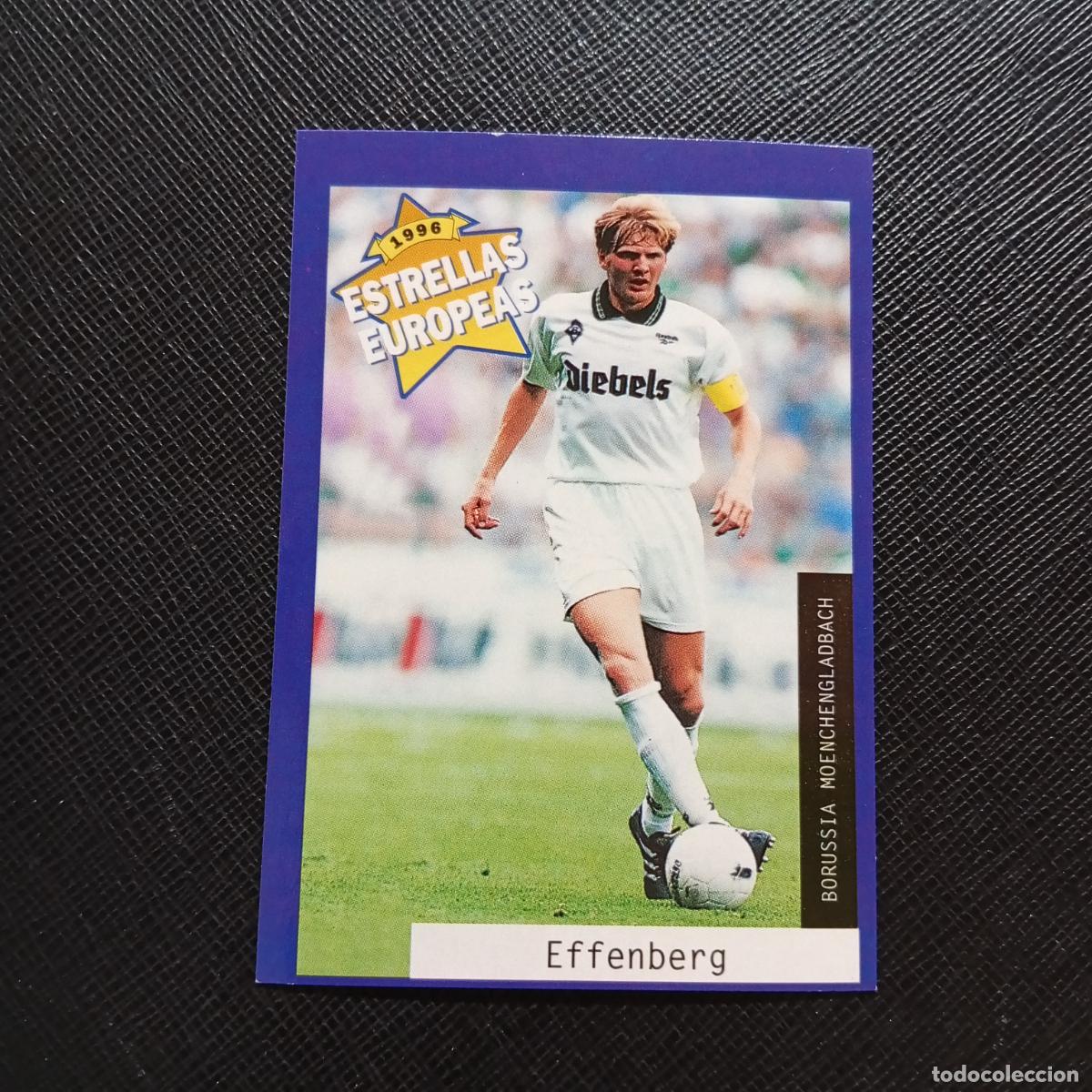 Cromos de f&uacute;tbol: 76 EFFENBERG MOENCHENGLADBACH PANINI ESTRELLAS EUROPEAS 1996 CROMO FUTBOL 96 - A28 PG361