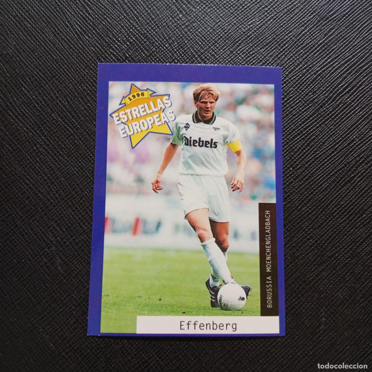 Cromos de f&uacute;tbol: 76 EFFENBERG MOENCHENGLADBACH PANINI ESTRELLAS EUROPEAS 1996 CROMO FUTBOL 96 - A28 PG361 B