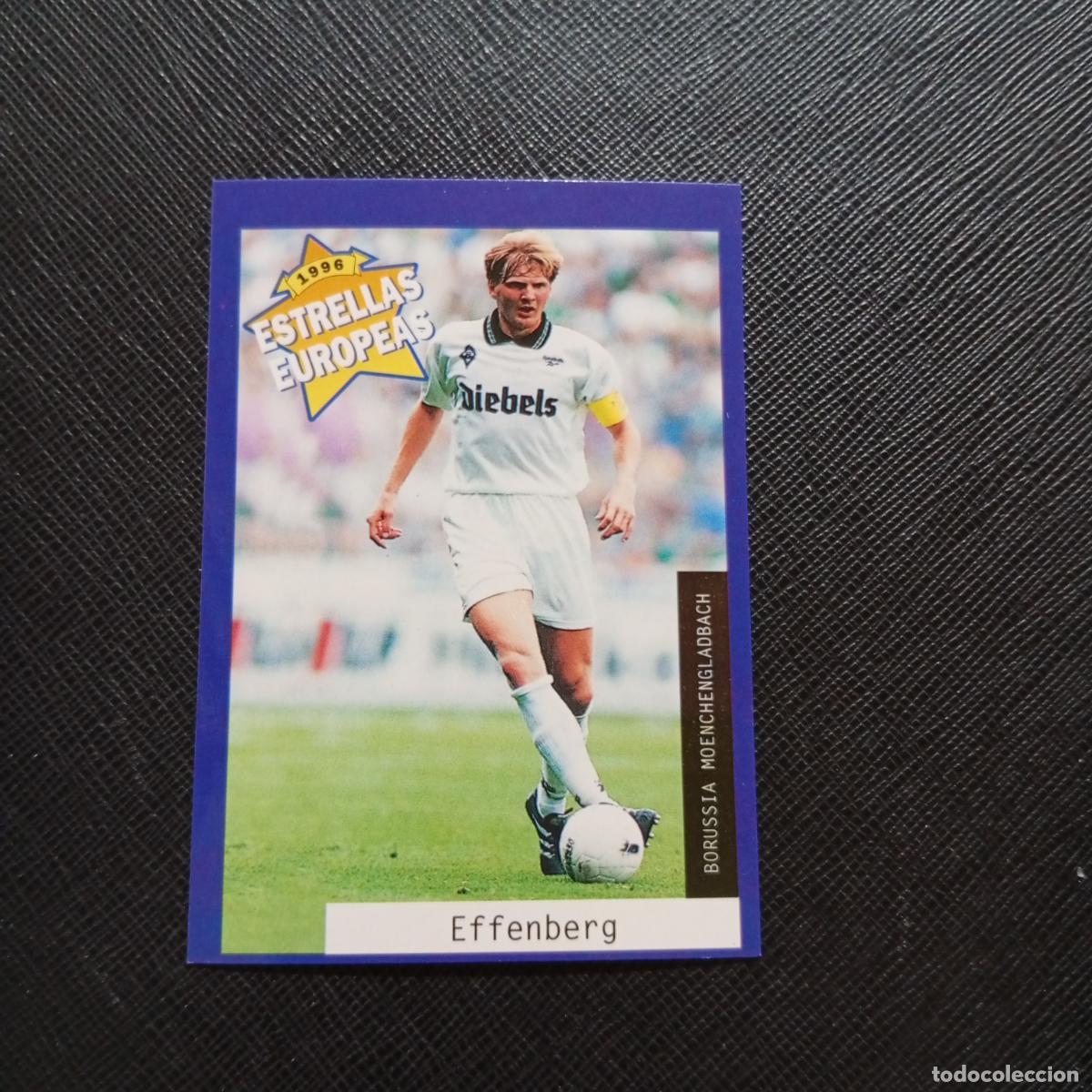 Cromos de f&uacute;tbol: 76 EFFENBERG MOENCHENGLADBACH PANINI ESTRELLAS EUROPEAS 1996 CROMO FUTBOL 96 - A28 PG379