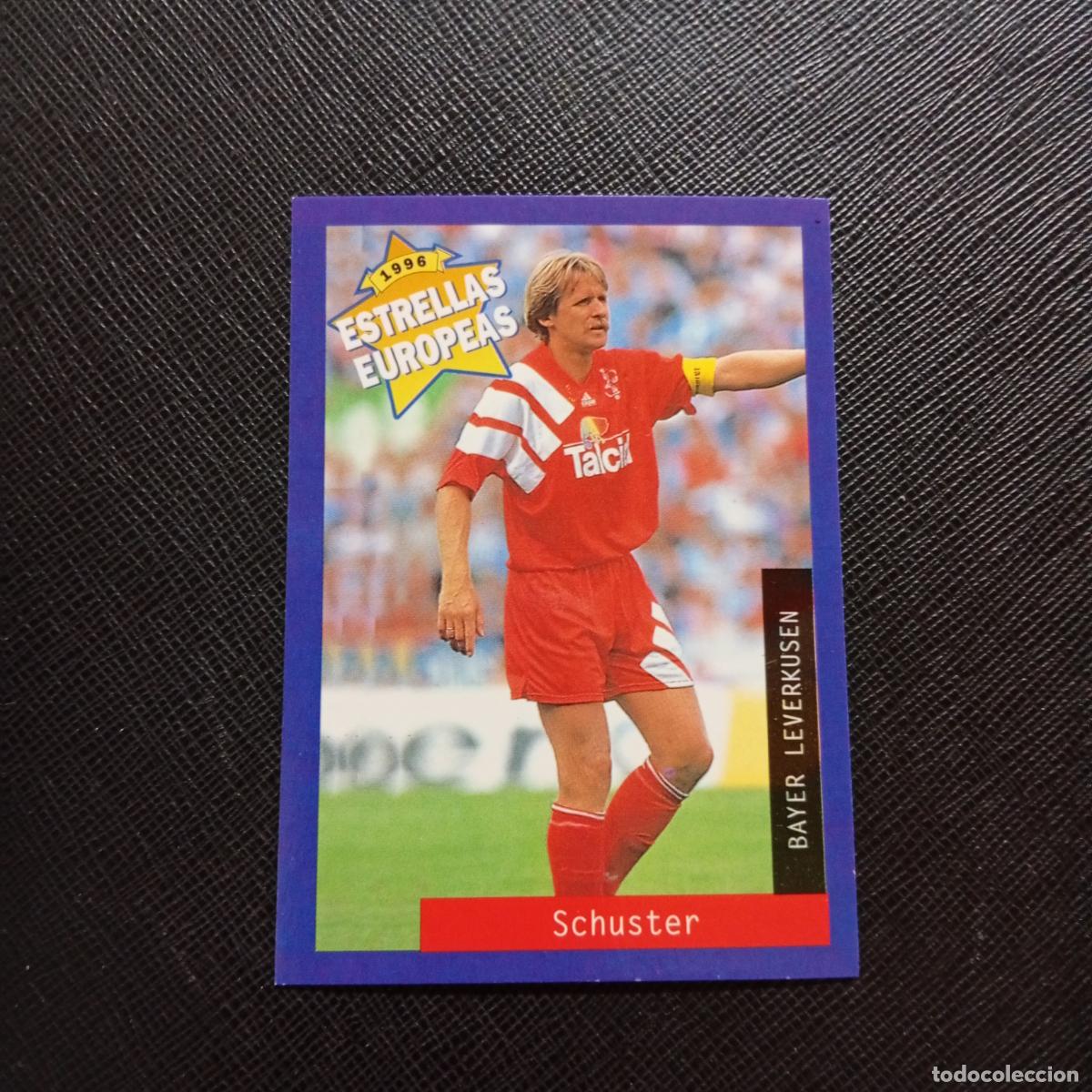 Cromos de f&uacute;tbol: 75 SCHUSTER BAYER LEVERKUSEN PANINI ESTRELLAS EUROPEAS 1996 CROMO FUTBOL 96 - A28 PG361