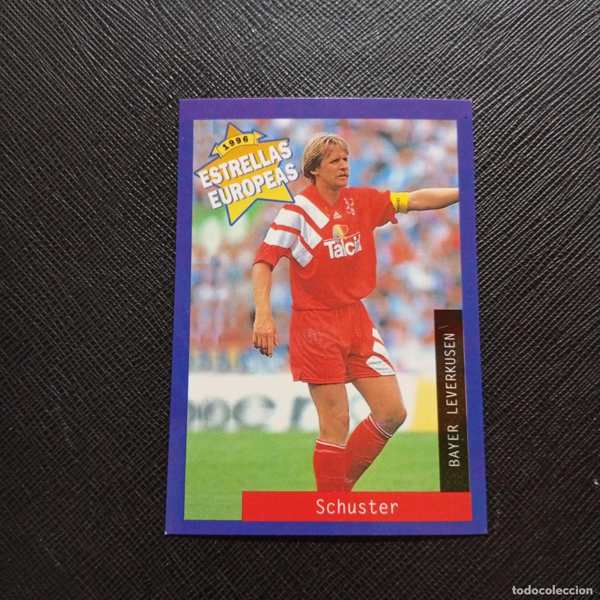 Cromos de f&uacute;tbol: 75 SCHUSTER BAYER LEVERKUSEN PANINI ESTRELLAS EUROPEAS 1996 CROMO FUTBOL 96 - A28 PG370