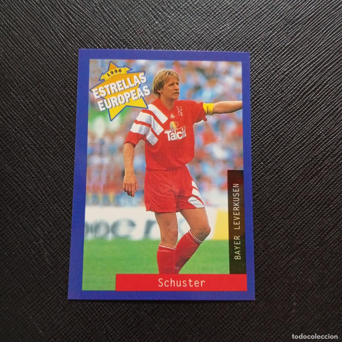 Cromos de f&uacute;tbol: 75 SCHUSTER BAYER LEVERKUSEN PANINI ESTRELLAS EUROPEAS 1996 CROMO FUTBOL 96 - A28 PG379