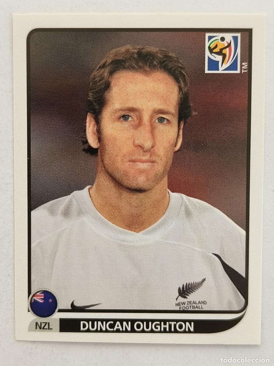 Cromos de f&uacute;tbol: #459 DUNCAN OUGHTON (NUEVA ZELANDA) MUNDIAL SUDAFRICA 2010 PANINI