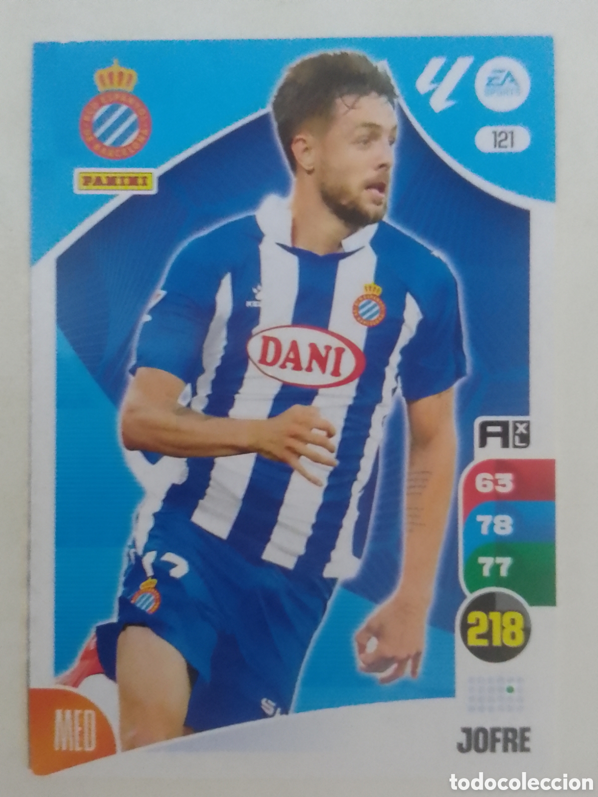 Cromos de f&uacute;tbol: Adrenalyn XL 2024-25 n&deg; 121 Jofre &bull; Espanyol.