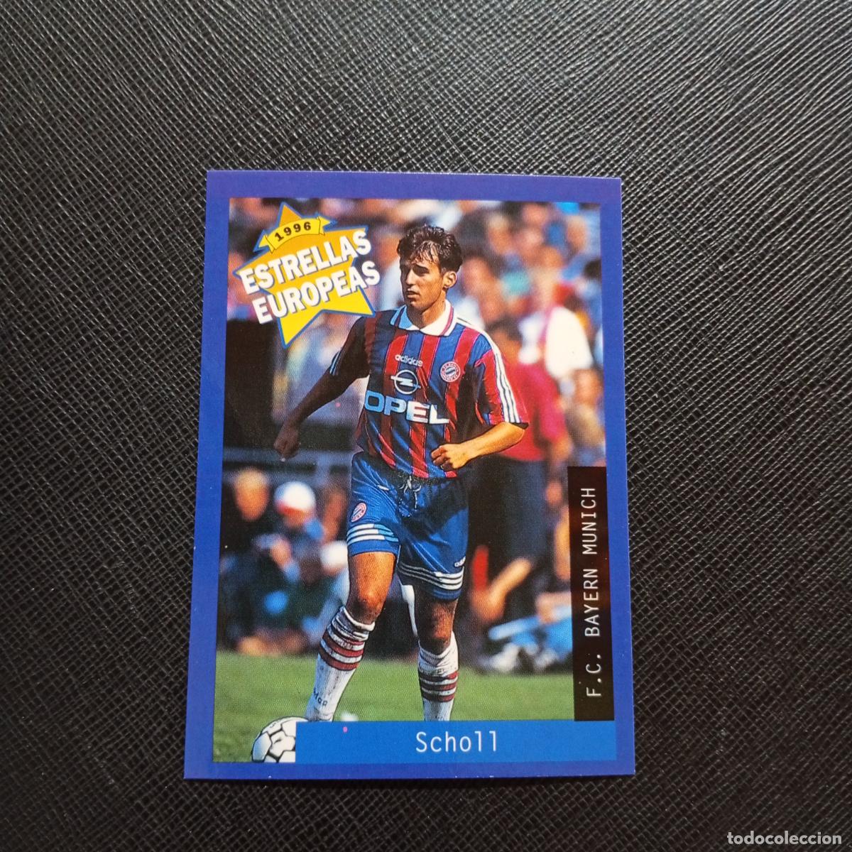 Cromos de f&uacute;tbol: 74 SCHOLL BAYERN MUNICH PANINI ESTRELLAS EUROPEAS 1996 CROMO FUTBOL 96 - A28 PG415 B