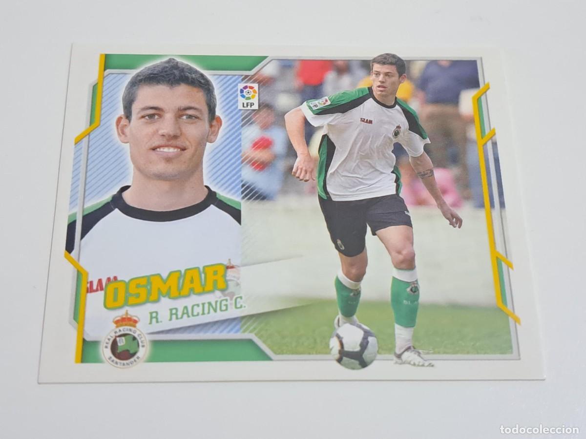 Cromos de f&uacute;tbol: CROMO LIGA 10-11 2010-11 OSMAR NUMERO 4 B RACING SANTANDER EDICIONES ESTE NUNCA PEGADO