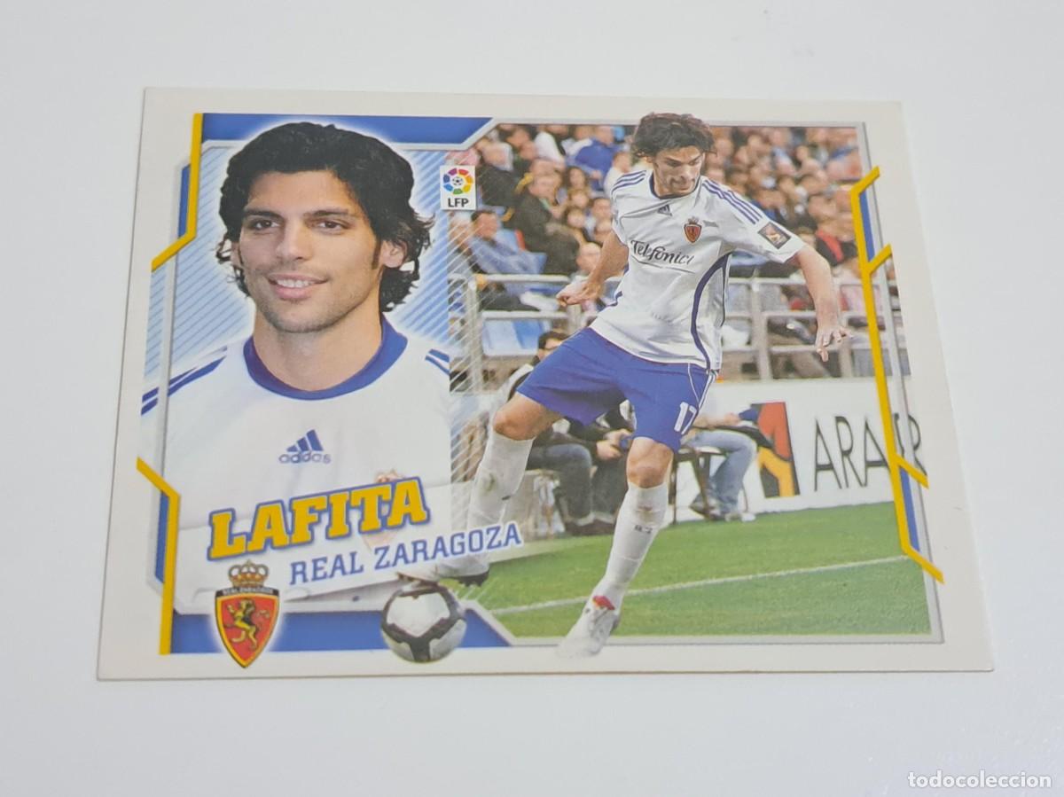 Cromos de f&uacute;tbol: CROMO LIGA 10-11 2010-11 LAFITA NUMERO 10 REAL ZARAGOZA EDICIONES ESTE NUNCA PEGADO