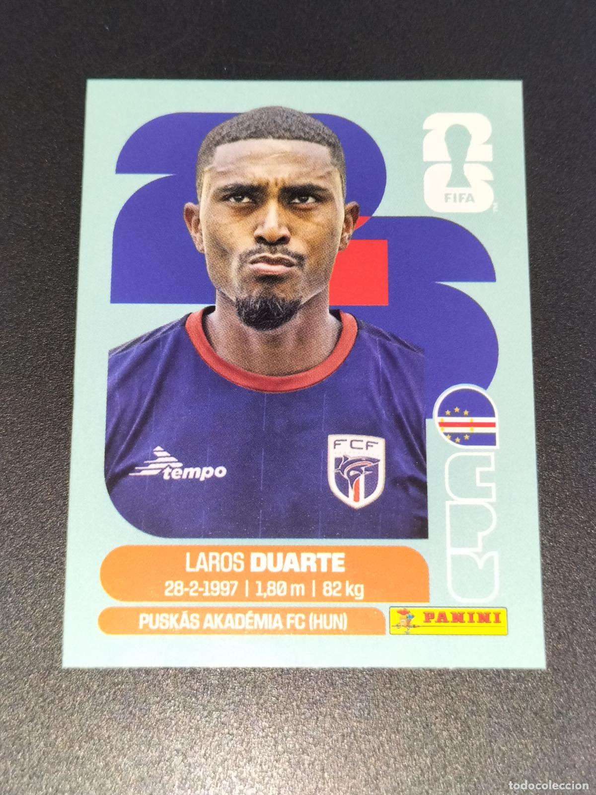 Cromos de f&uacute;tbol: CPV EXTRA LAROS DUARTE CABO VERDE CROMOS STICKER UPDATE MUNDIAL 26 2026 FIFA WORLD CUP PANINI
