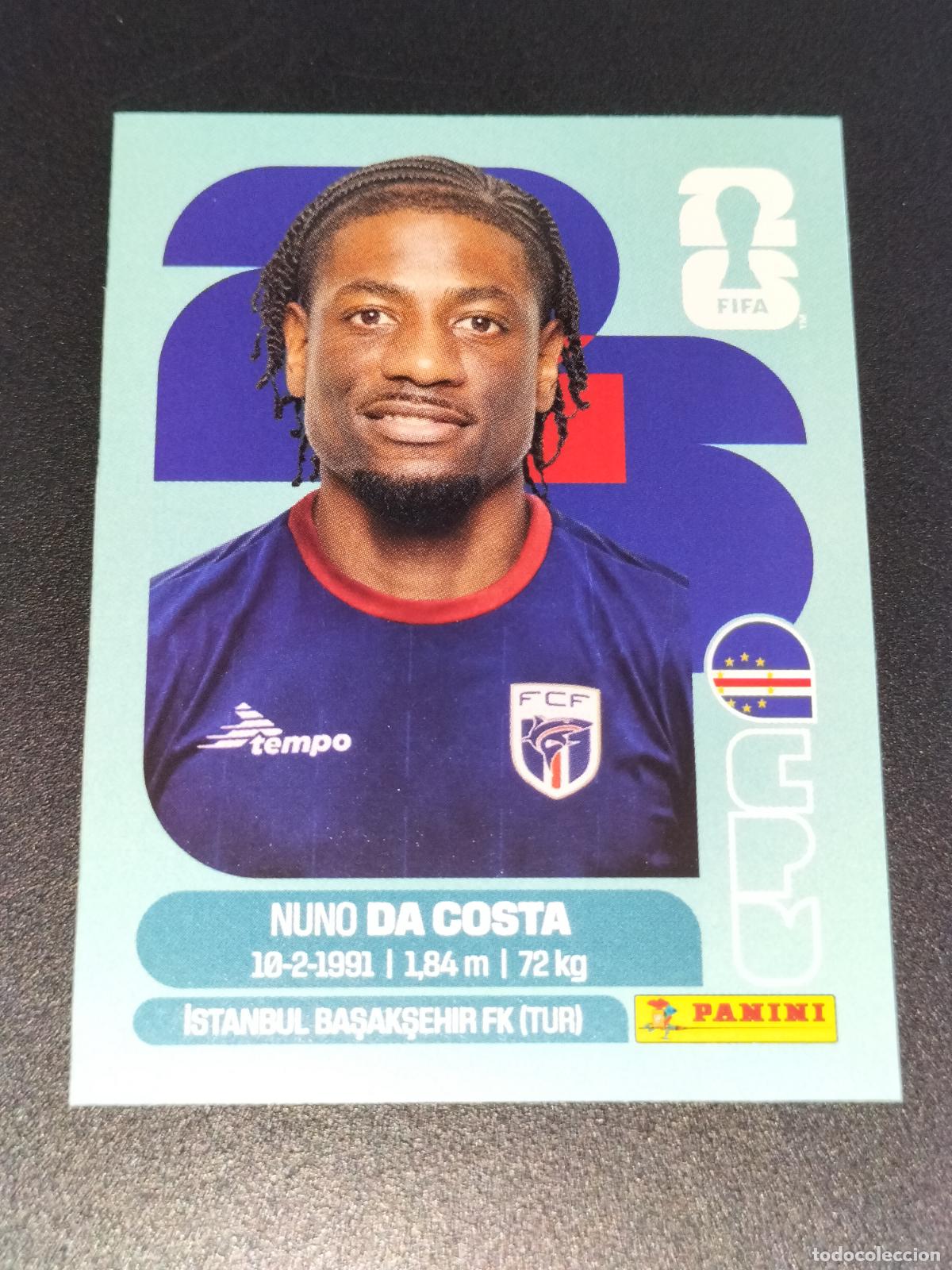 Cromos de f&uacute;tbol: CPV EXTRA NUNO DA COSTA CABO VERDE CROMOS STICKER UPDATE MUNDIAL 26 2026 FIFA WORLD CUP PANINI