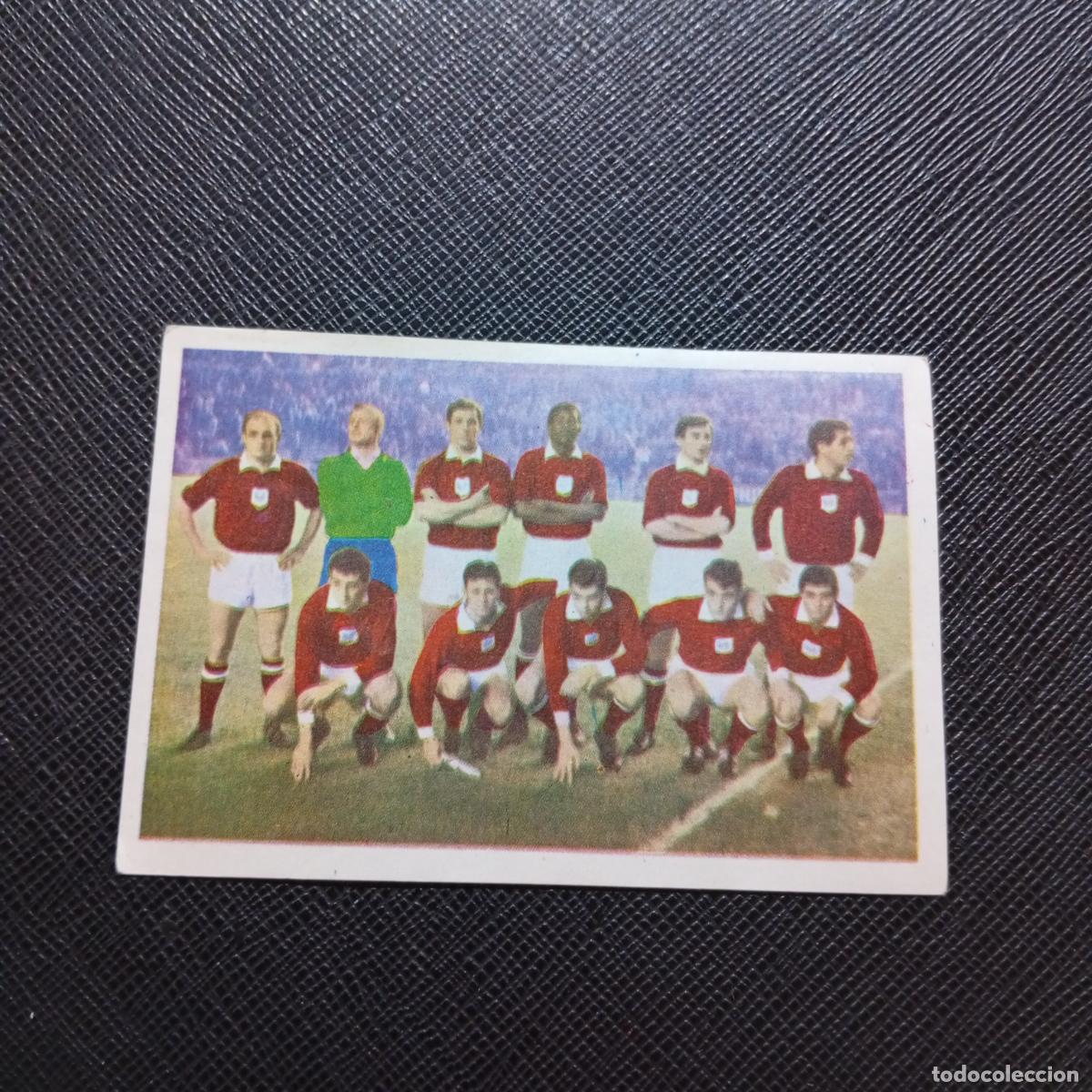 Cromos de f&uacute;tbol: 9 10 ANDERLECHT ALINEACION RUIZ ROMERO TORNEOS CONTINENTALES 1966 1967 66 67 - SIN PEGAR - A28 PG487