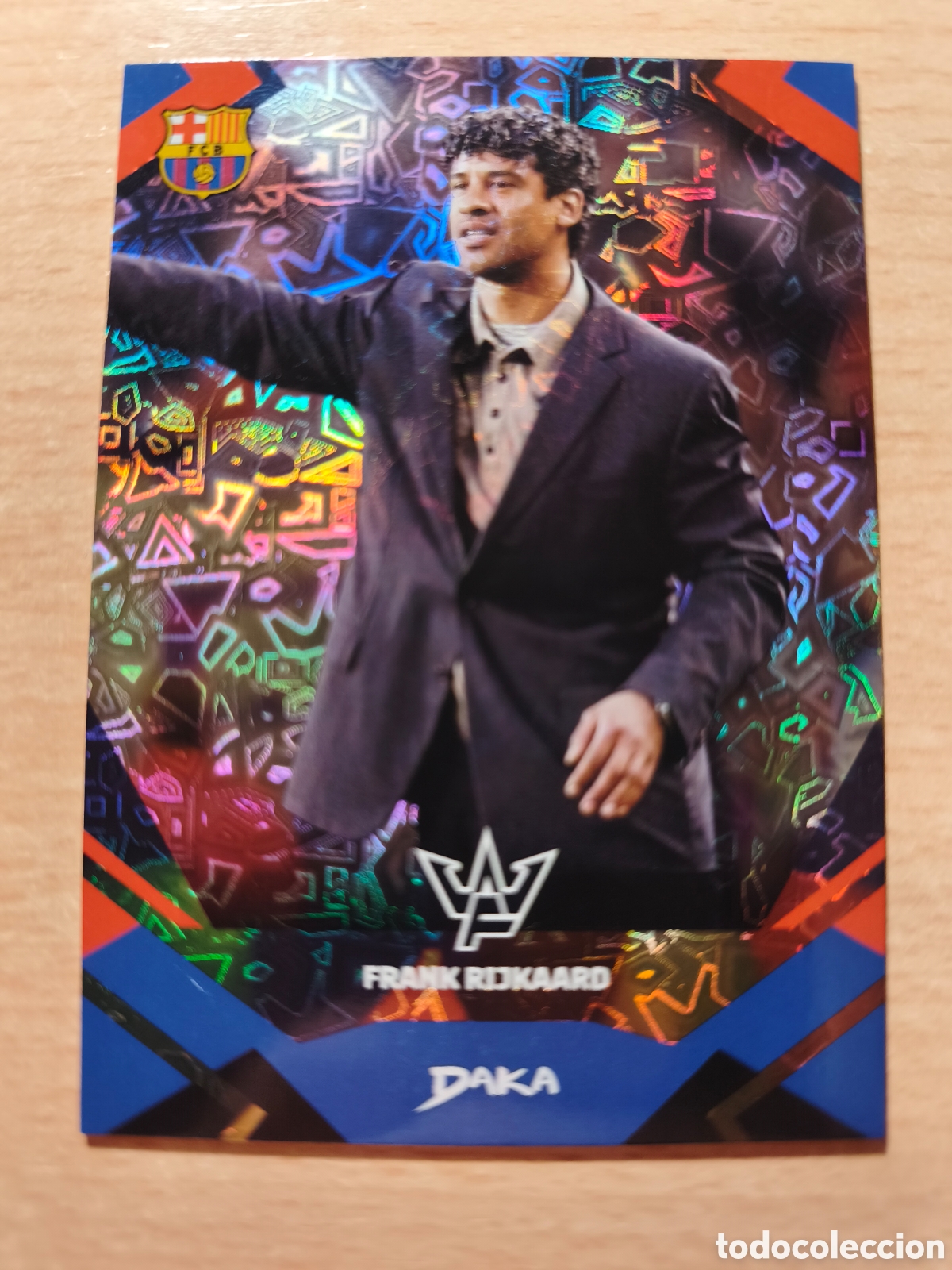 Cromos de f&uacute;tbol: 22-A FRANK RIJKAARD FC BARCELONA DAKA FINAL WHISTLE 2025 2026 25 26 22 A