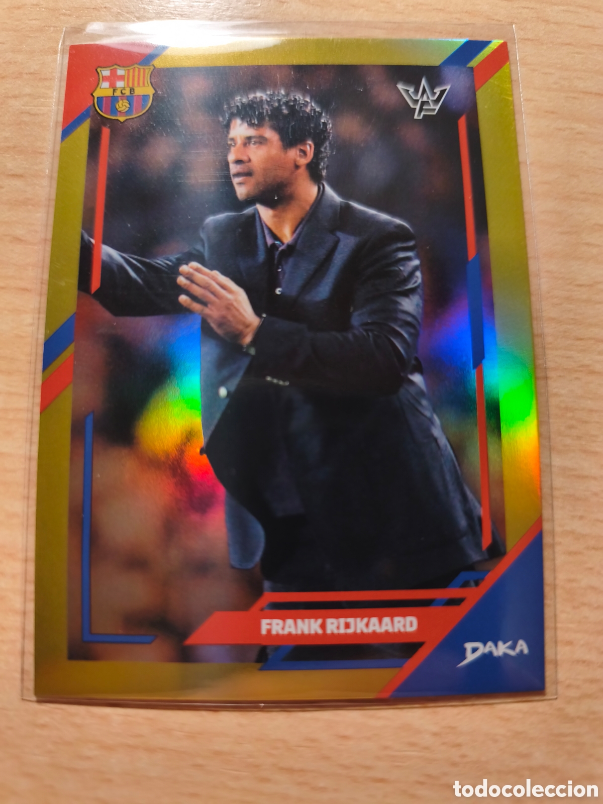 Cromos de f&uacute;tbol: 22-B FRANK RIJKAARD /299 FC BARCELONA DAKA FINAL WHISTLE 2025 2026 NUMERADA 25 26