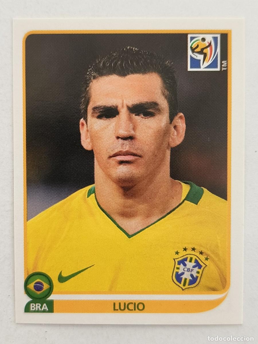 Cromos de f&uacute;tbol: #489 LUCIO (BRASIL) MUNDIAL SUDAFRICA 2010 PANINI