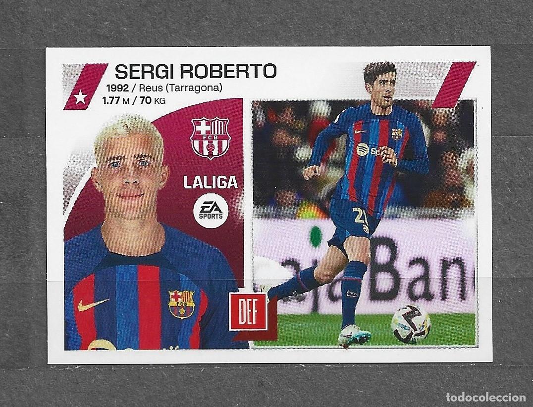 Cromos de f&uacute;tbol: Liga este 23/24 - Sergi Roberto - N&ordm; 5 - FC Barcelona