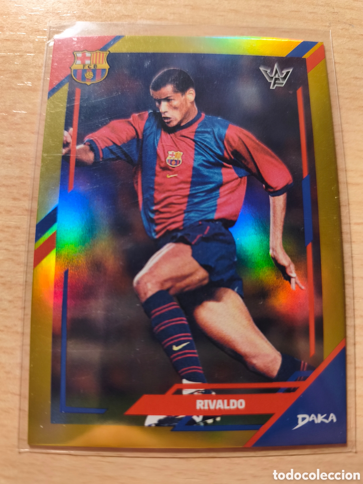 Cromos de f&uacute;tbol: 28-B RIVALDO /199 FC BARCELONA DAKA FINAL WHISTLE 2025 2026 NUMERADA 25 26
