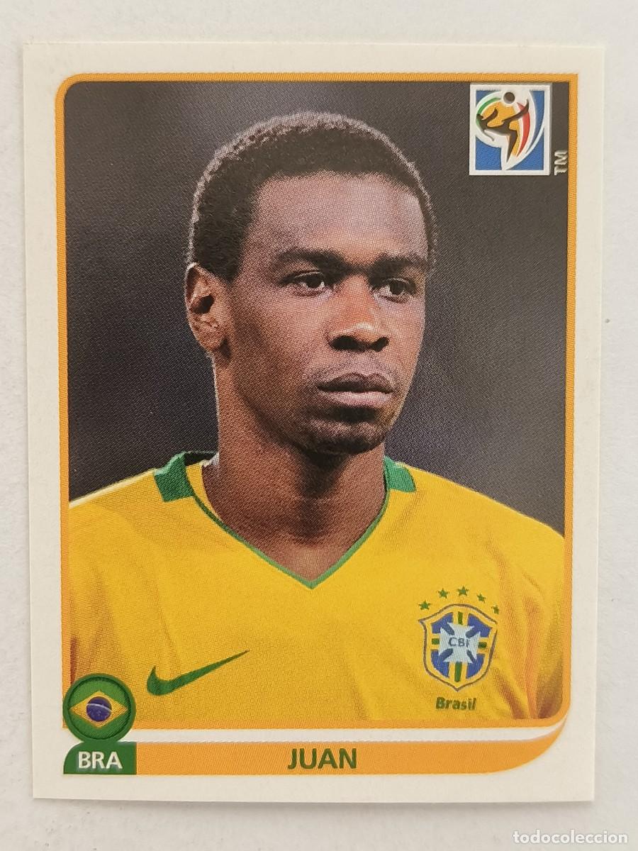 Cromos de f&uacute;tbol: #490 JUAN (BRASIL) MUNDIAL SUDAFRICA 2010 PANINI