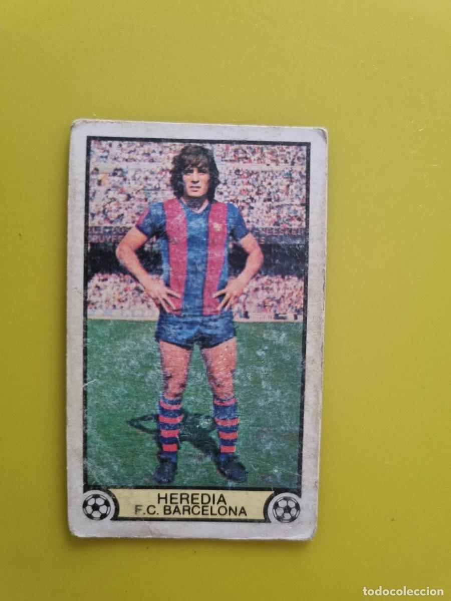 Figurine di Calcio: CROMO LIGA ESTE 79 80 1979 1980 NUNCA PEGADO SIN PEGAR HEREDIA FC BARCELONA AR1026