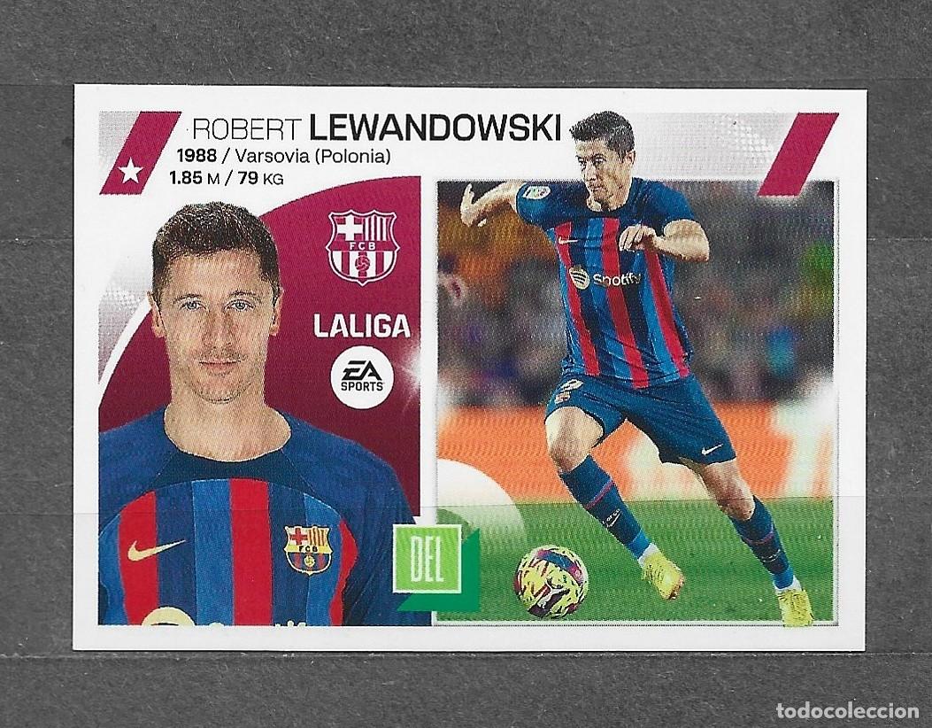 Figurine di Calcio: Liga este 23/24 - Lewandowski - N&ordm; 20 - FC Barcelona