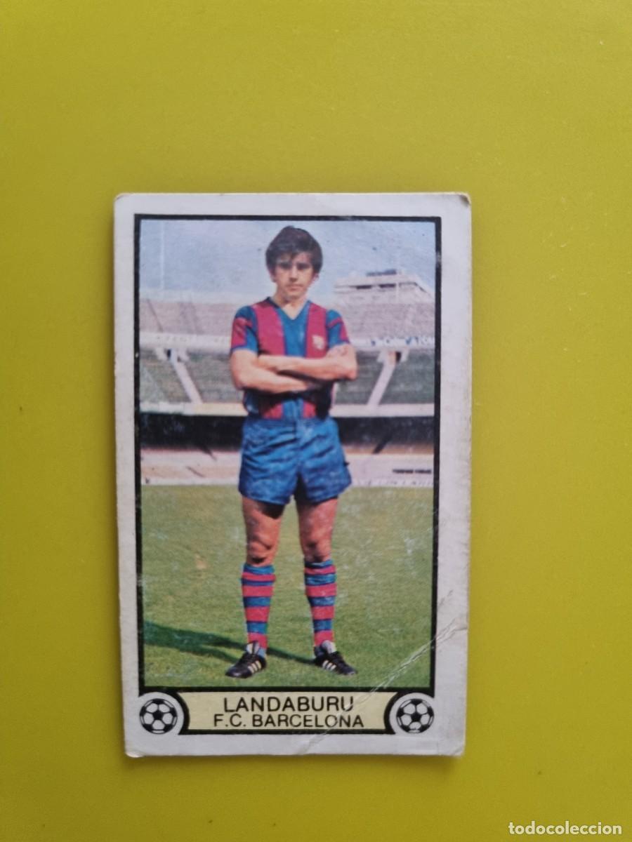 Figurine di Calcio: CROMO LIGA ESTE 79 80 1979 1980 NUNCA PEGADO SIN PEGAR LANDABURU FICHAJE N&ordm;1 FC BARCELONA AR1026