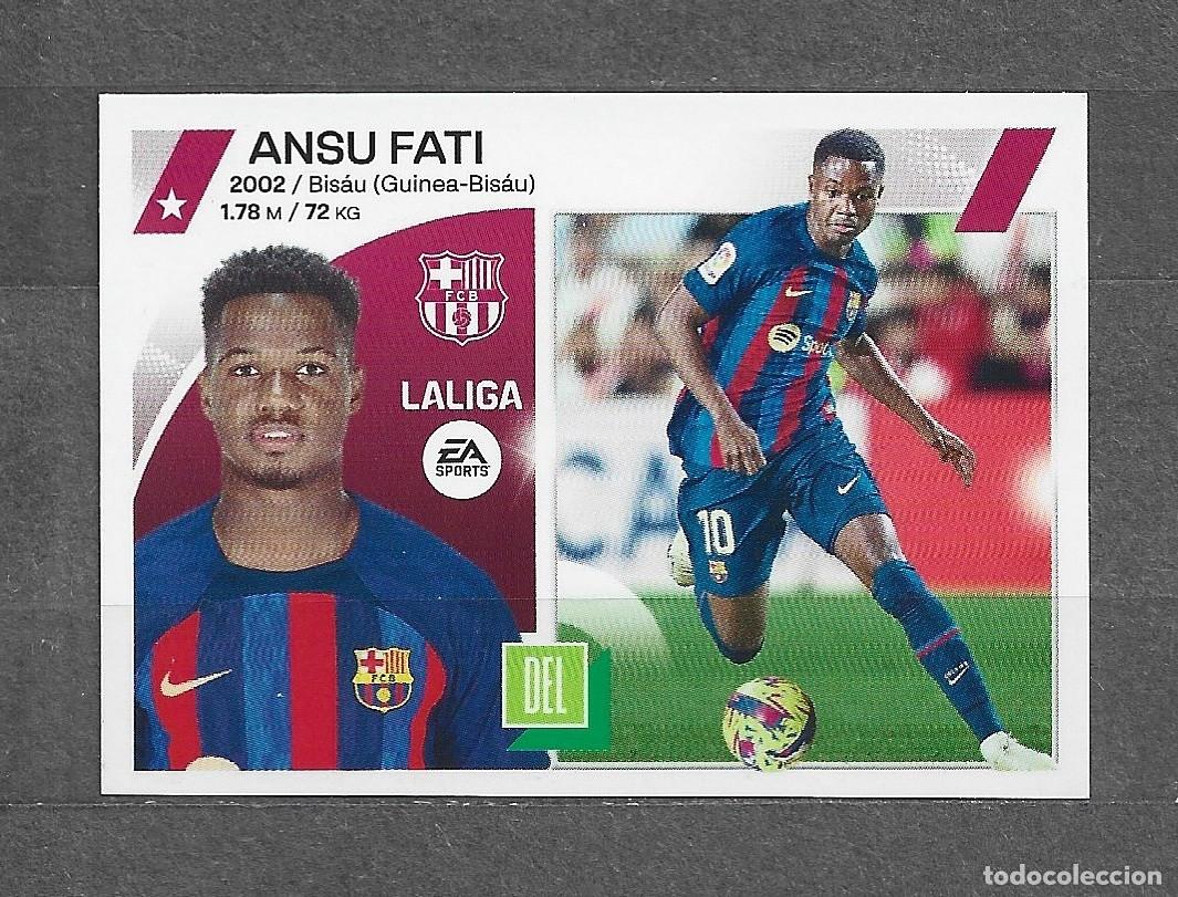Figurine di Calcio: Liga este 23/24 - Ansu Fati - N&ordm; 18 - FC Barcelona