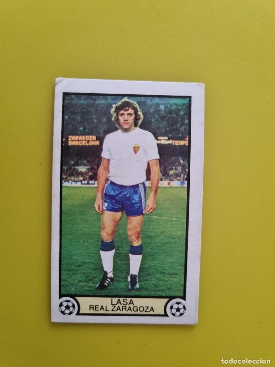 Figurine di Calcio: CROMO LIGA ESTE 79 80 1979 1980 NUNCA PEGADO SIN PEGAR LASA REAL ZARAGOZA AR1026