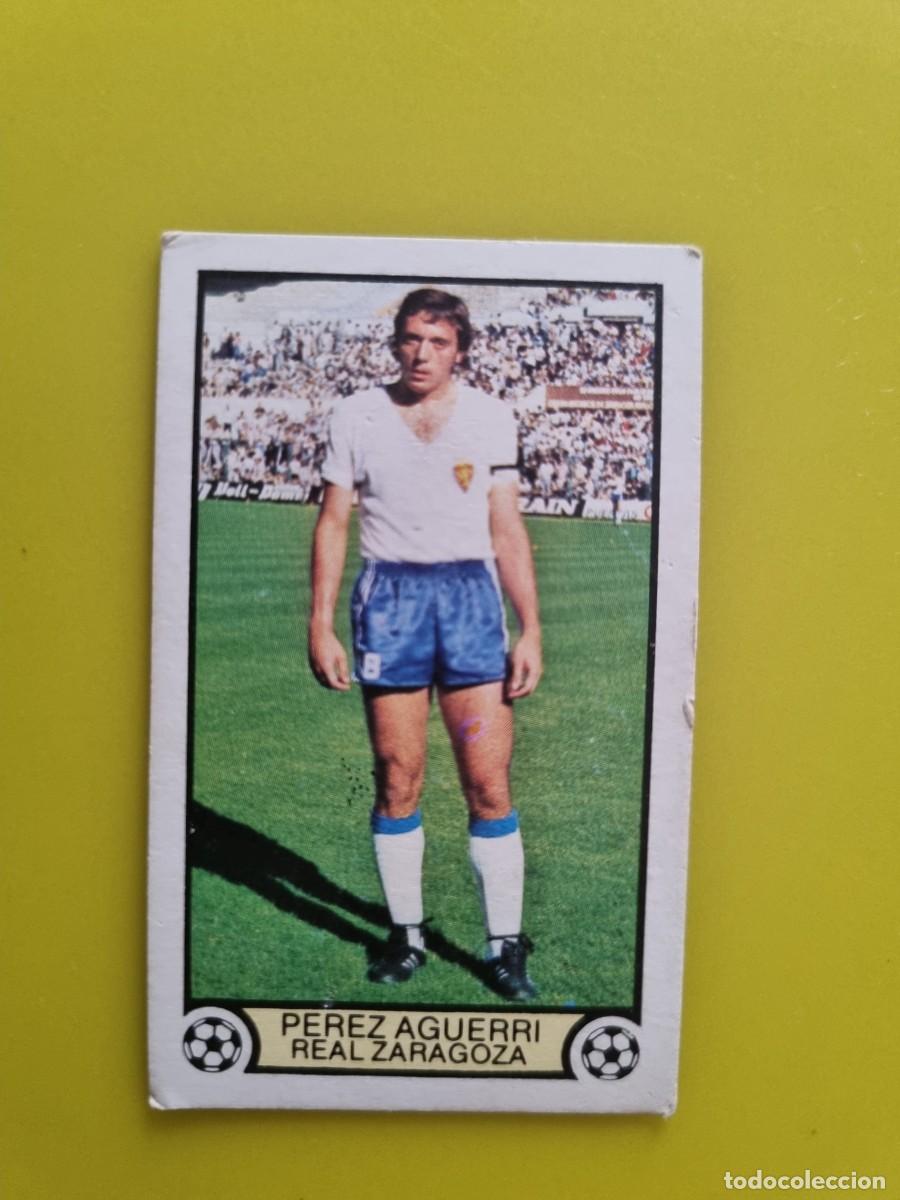 Cromos de Futebol: CROMO LIGA ESTE 79 80 1979 1980 NUNCA PEGADO SIN PEGAR PEREZ AGUERRI REAL ZARAGOZA AR1026