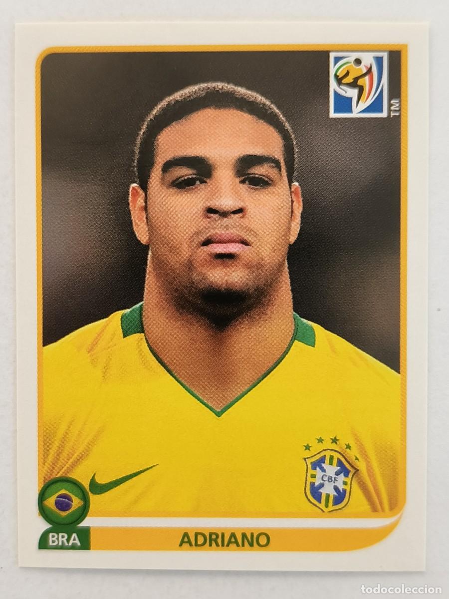 Cromos de Futebol: #504 ADRIANO (BRASIL) MUNDIAL SUDAFRICA 2010 PANINI